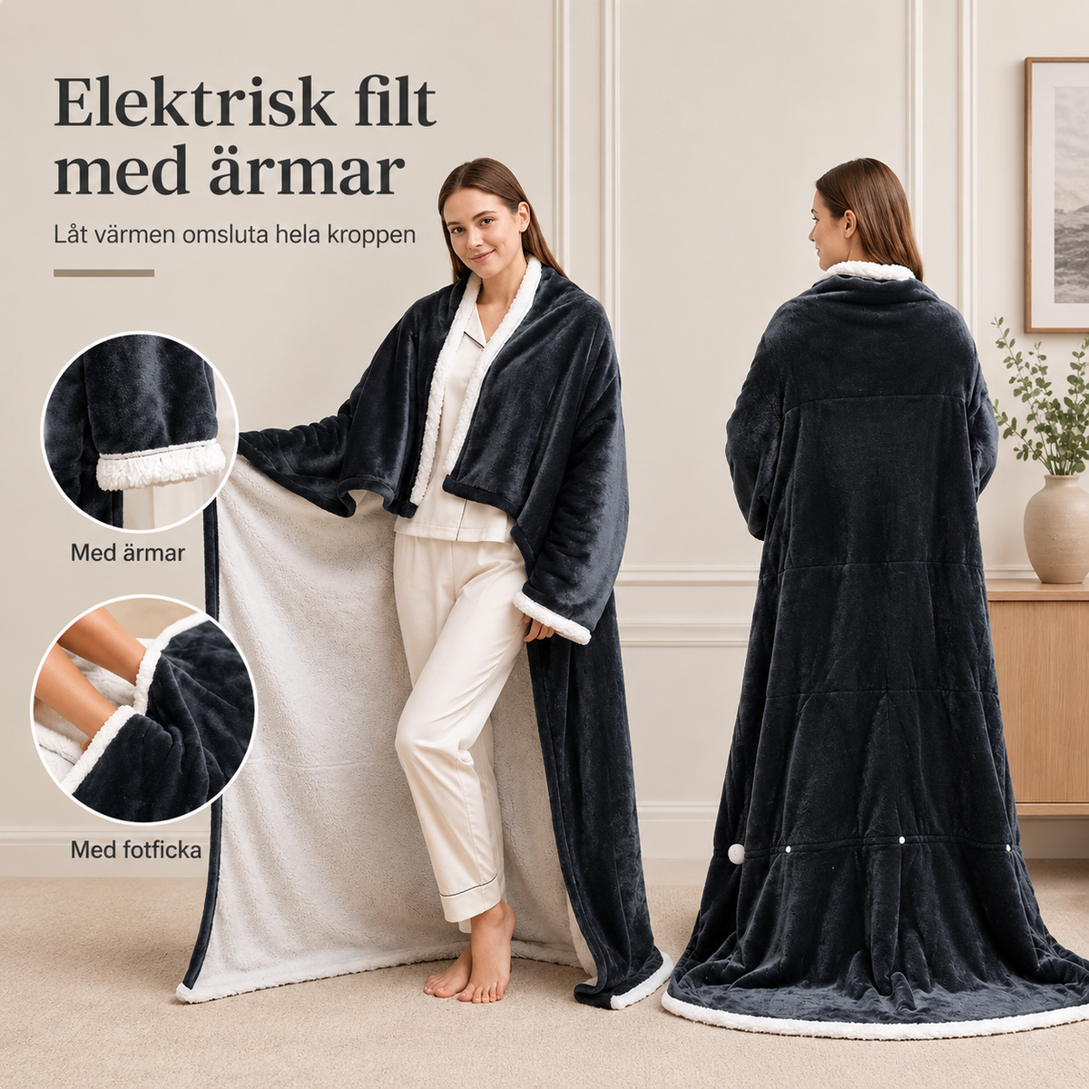 Svenskmys™ - Värmefilt