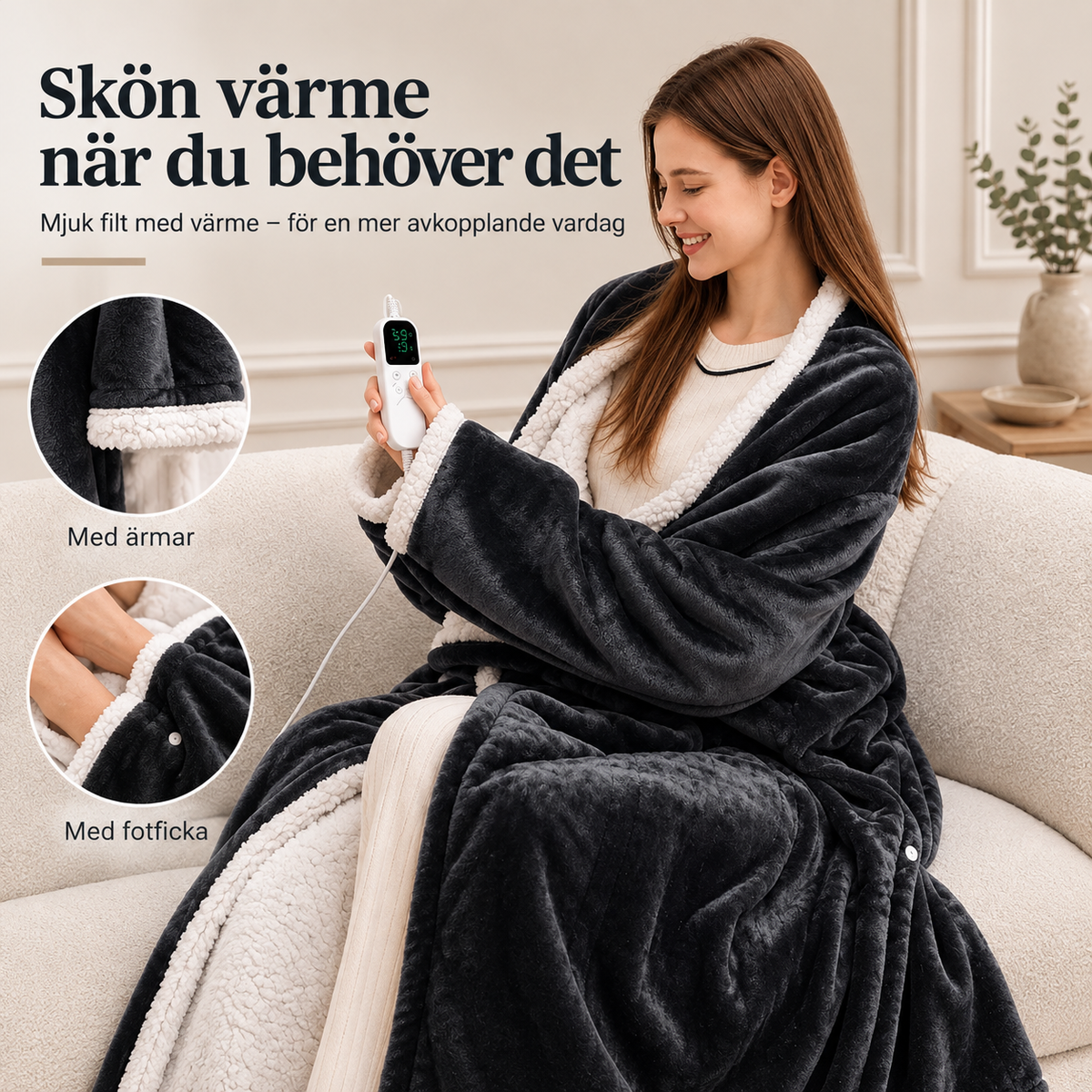 Svenskmys™ - Värmefilt